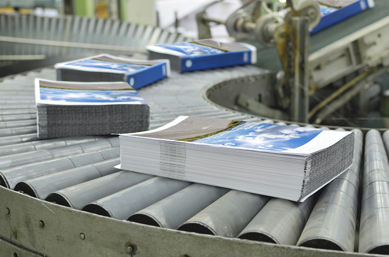 Kleben von Papierprodukten